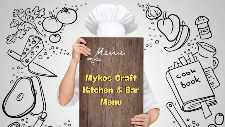 Mykos Craft Kitchen & Bar Menu