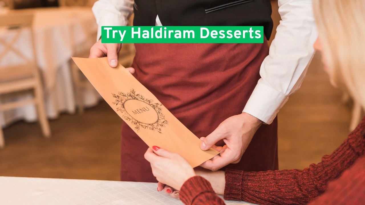 Try Haldiram Desserts