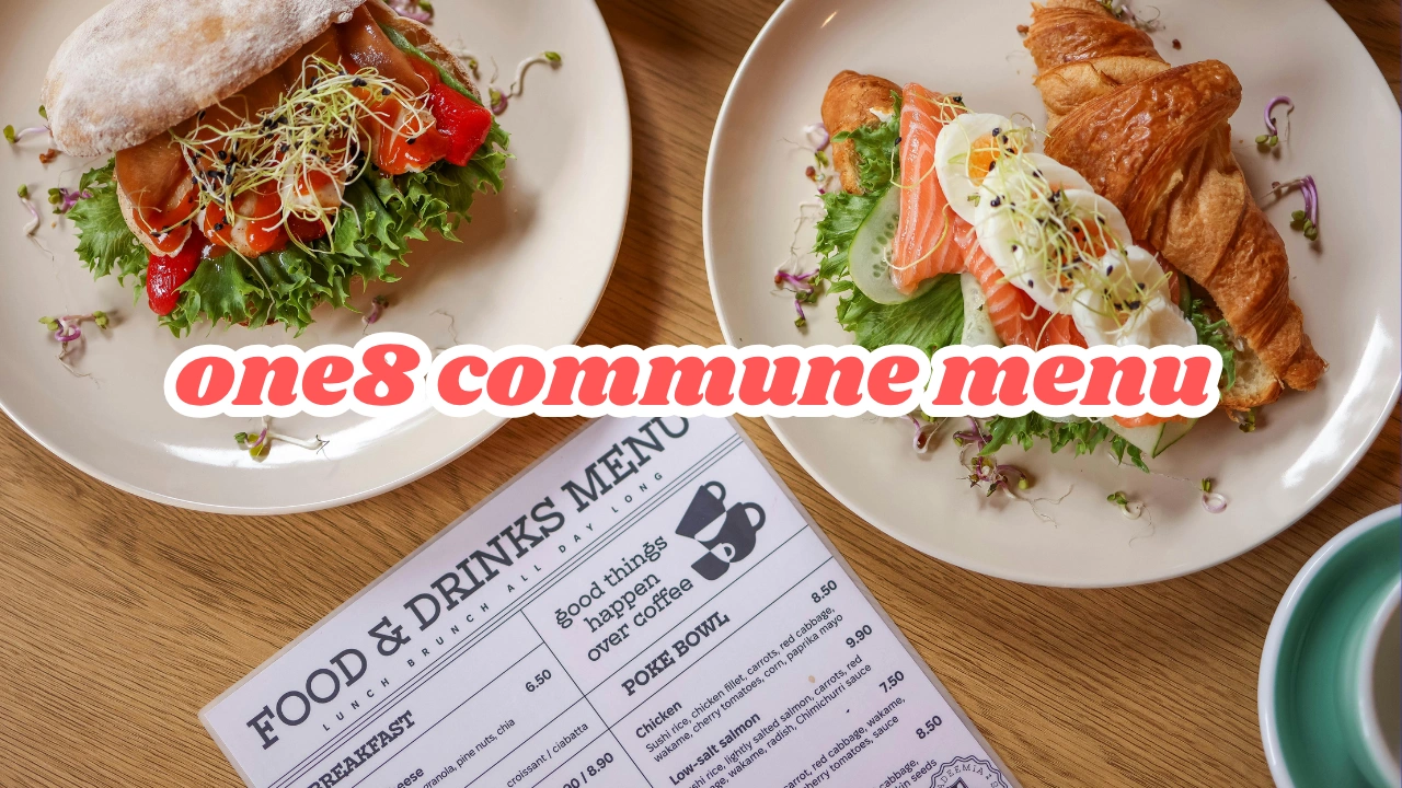 one8 commune menu