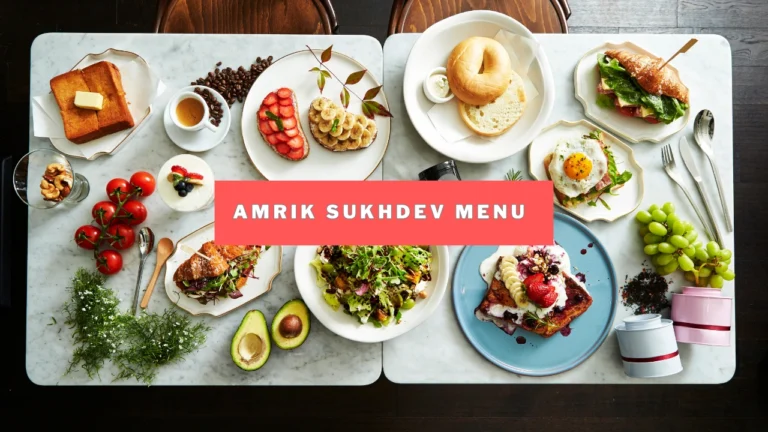 Amrik Sukhdev Menu