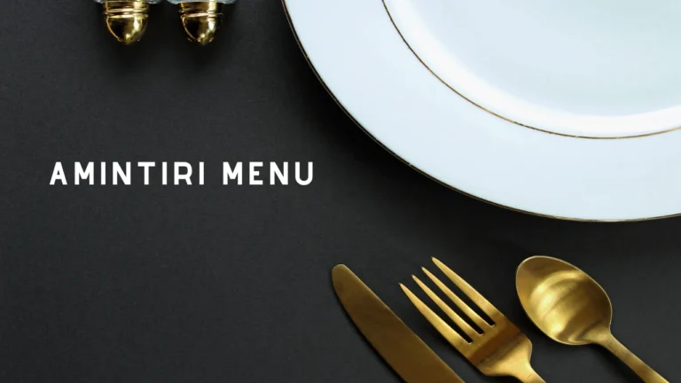 amintiri menu