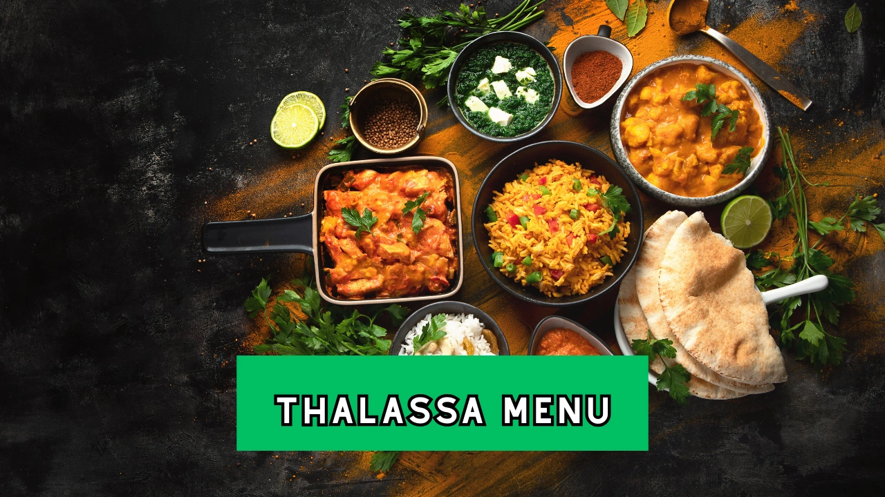 thalassa menu
