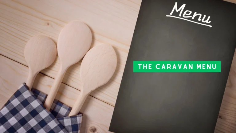 the caravan menu
