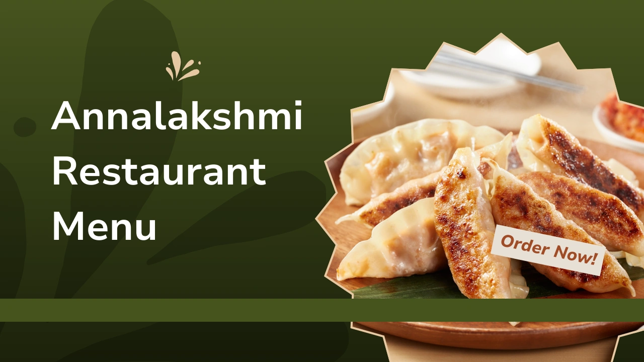 Annalakshmi Restaurant Menu