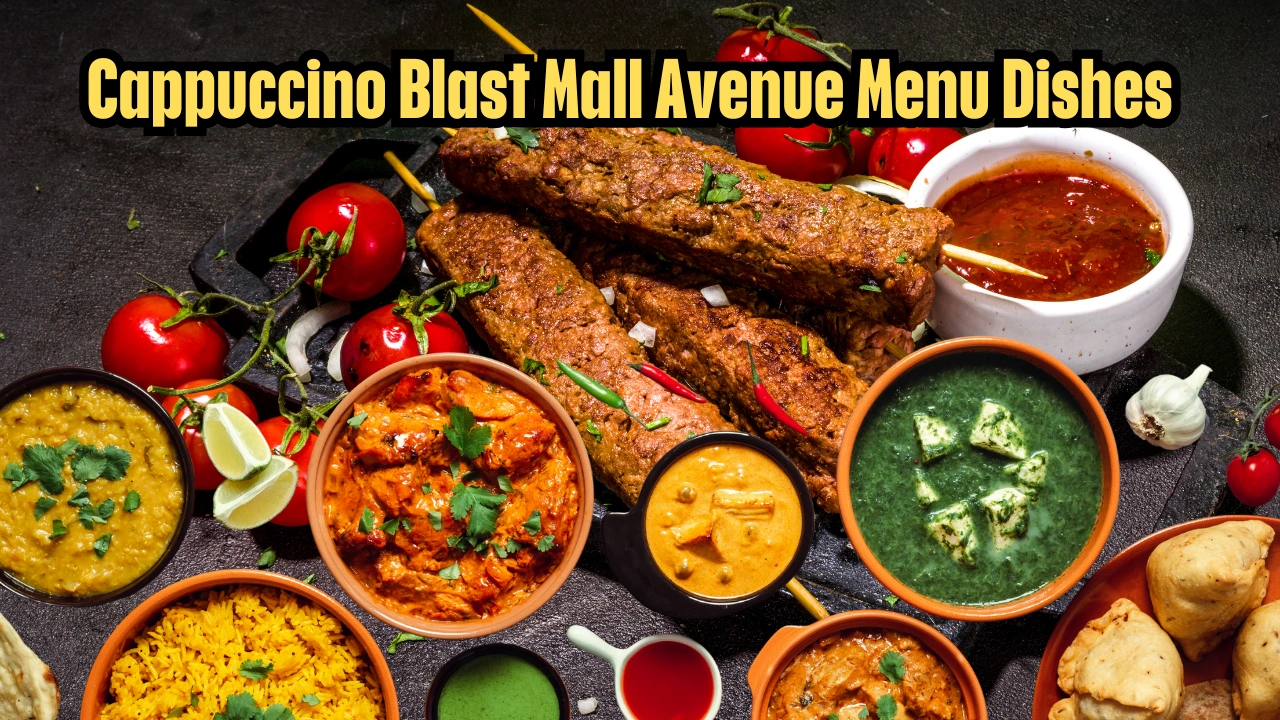 Cappuccino Blast Mall Avenue Menu Dishes