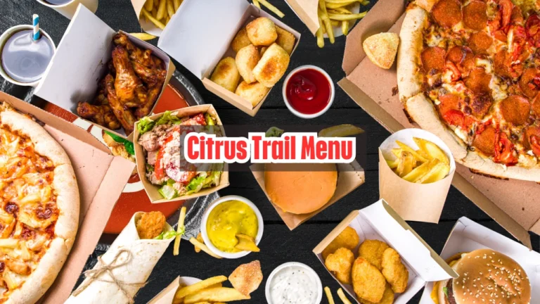 Citrus Trail Menu