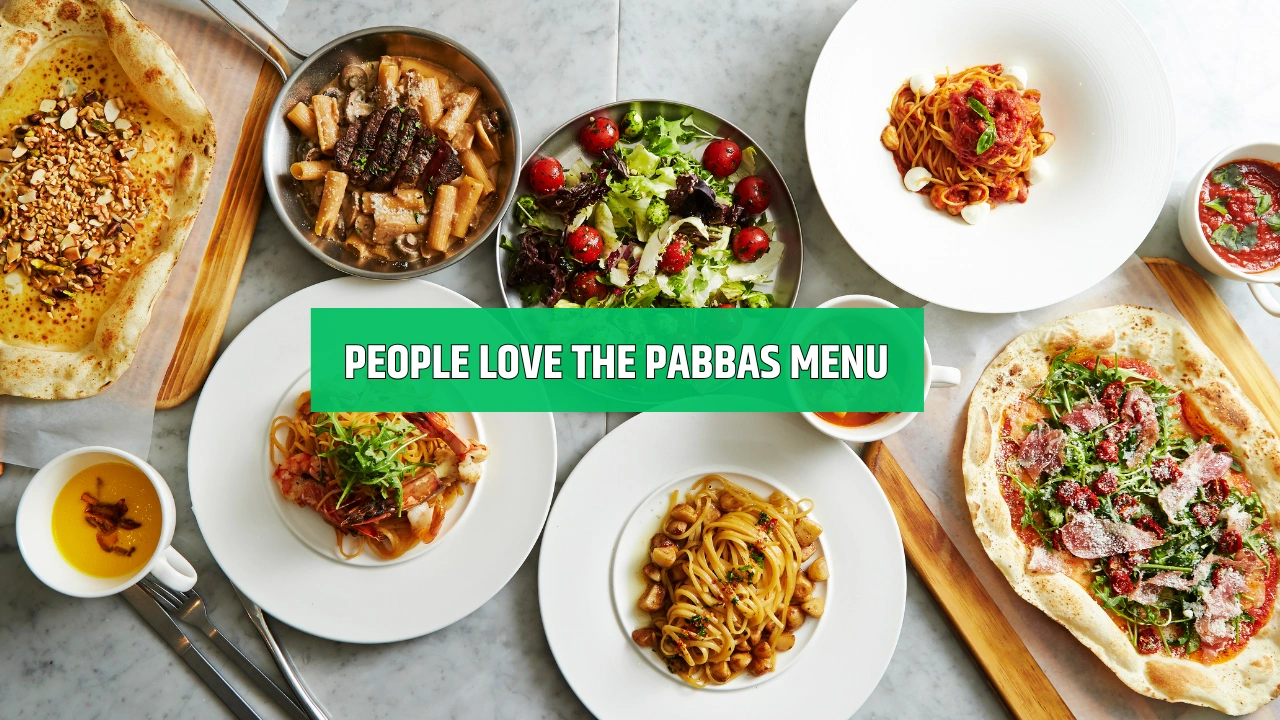 People Love the Pabbas Menu