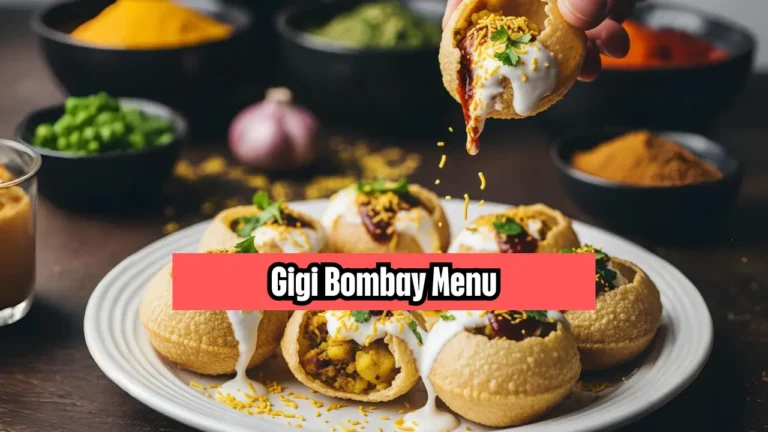 gigi bombay menu