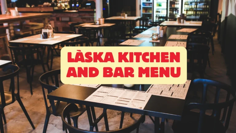 làska kitchen and bar menu