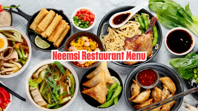 neemsi restaurant menu