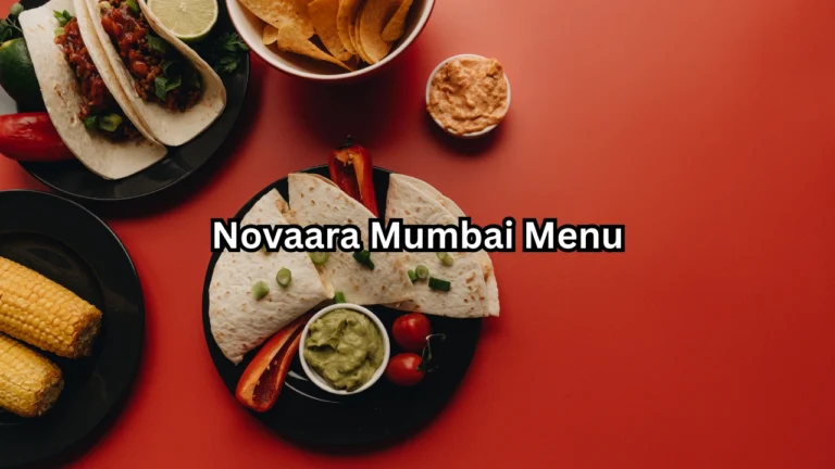 novaara mumbai menu
