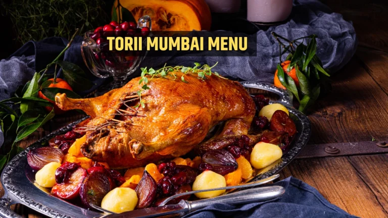 torii mumbai menu