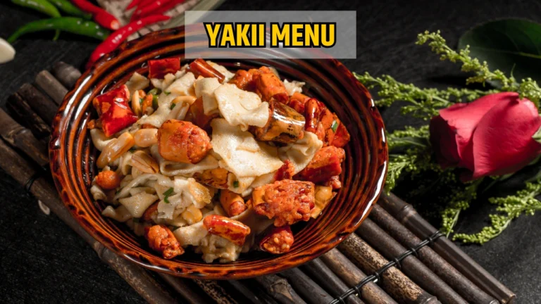 yakii menu