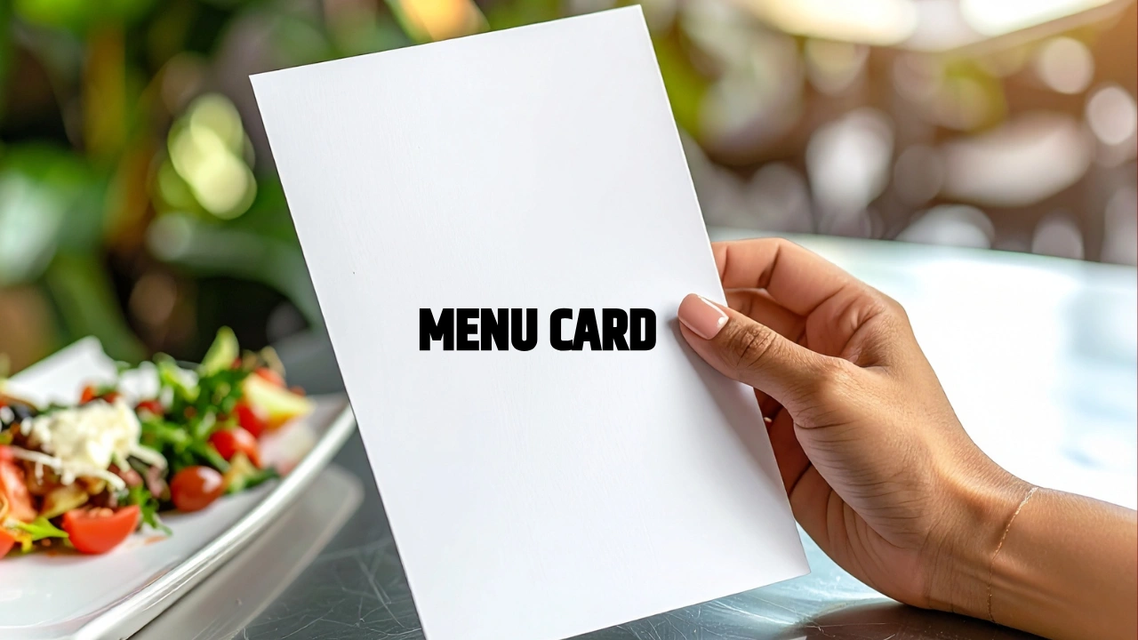 Menu Card
