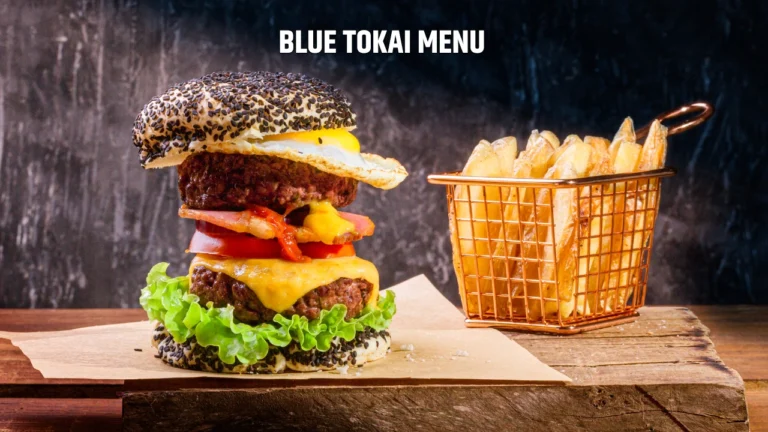 blue tokai menu