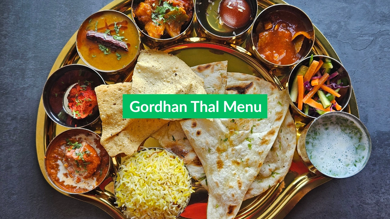 gordhan thal menu