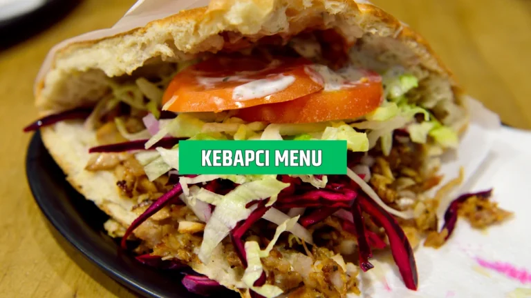 kebapci menu