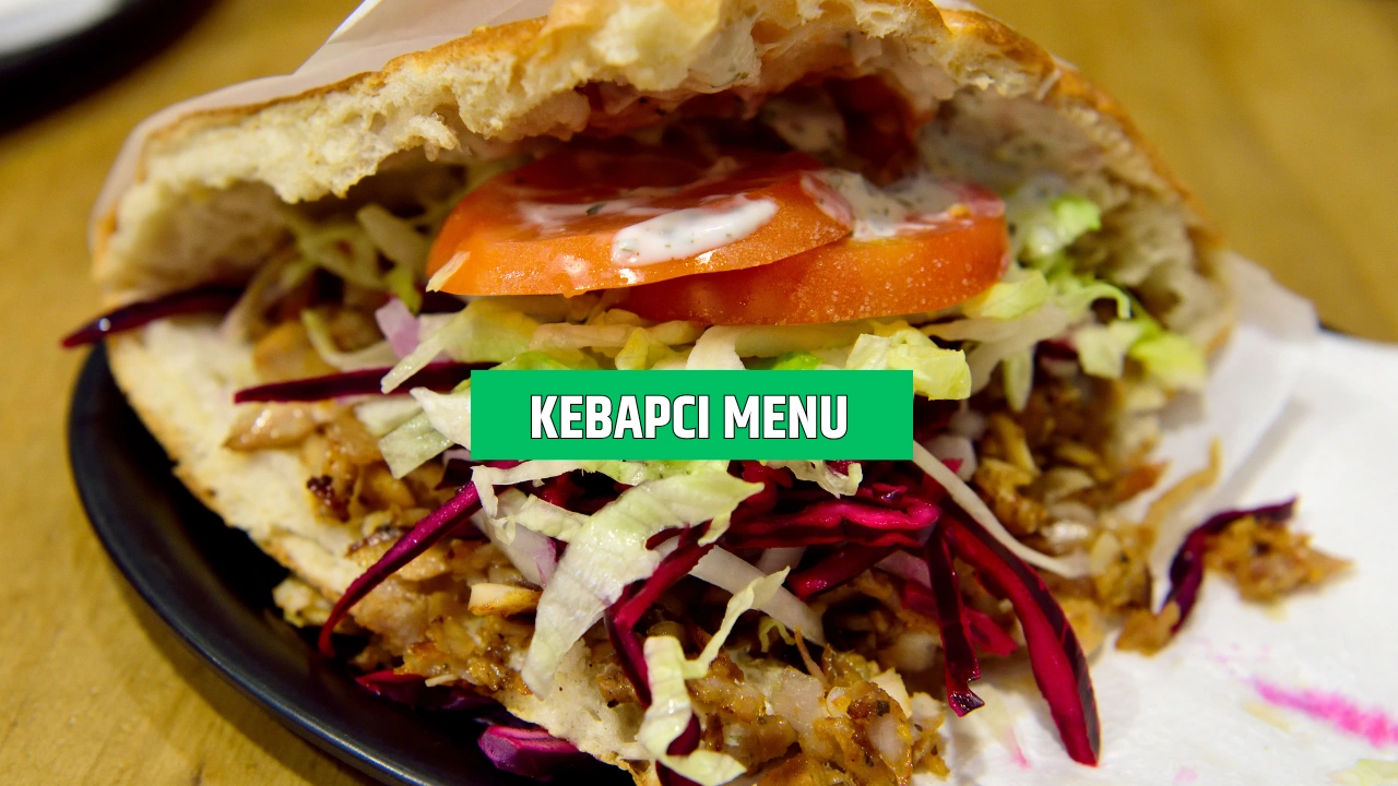 kebapci menu