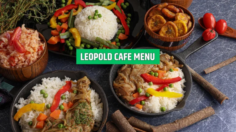 leopold cafe menu