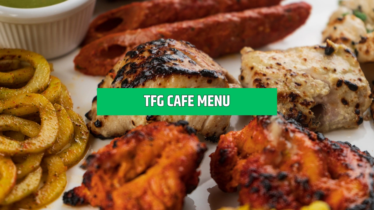 tfg cafe menu