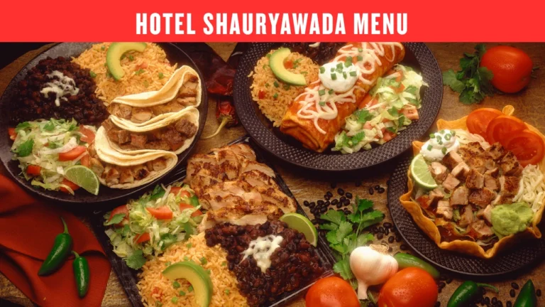 Hotel Shauryawada Menu
