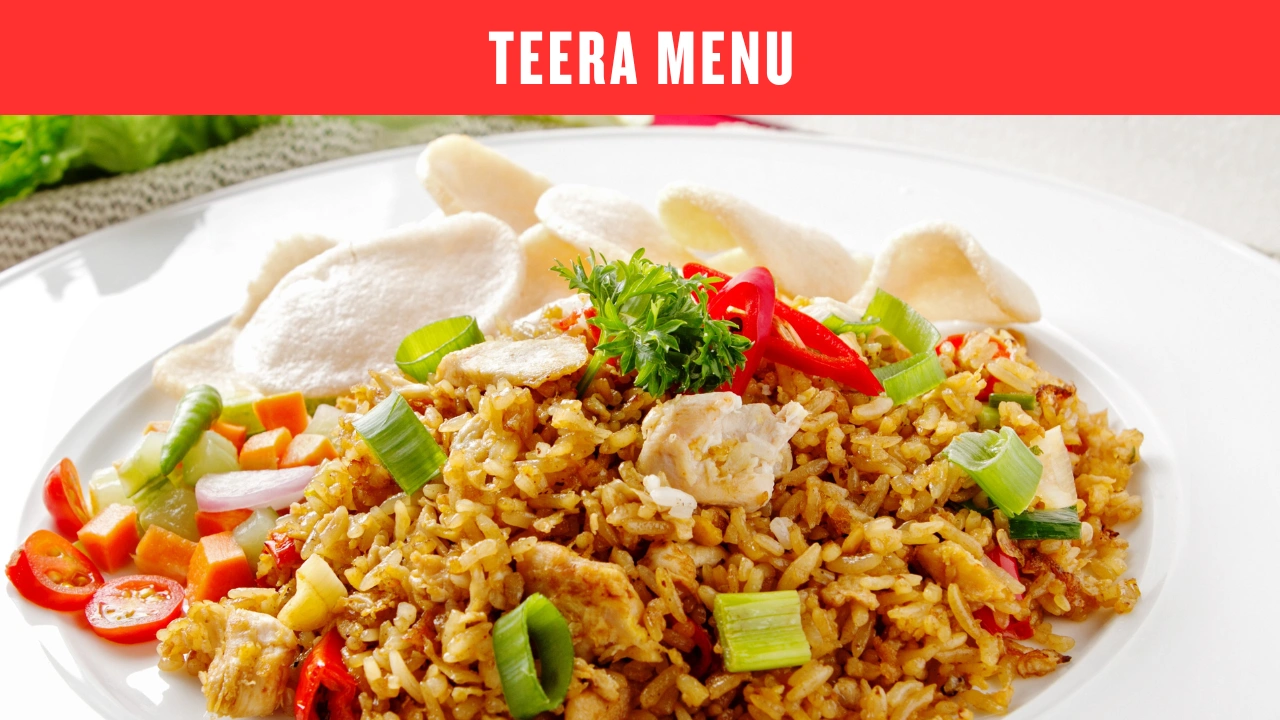 Teera Menu