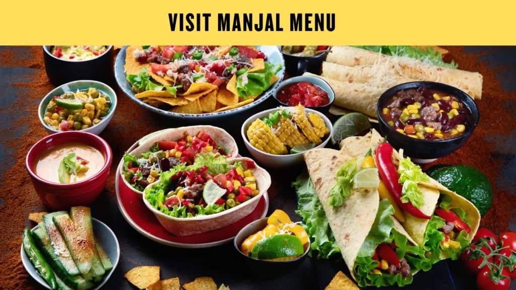 Visit Manjal Menu
