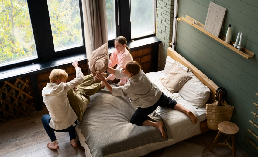 Dubai real estate, family living, spacious apartments