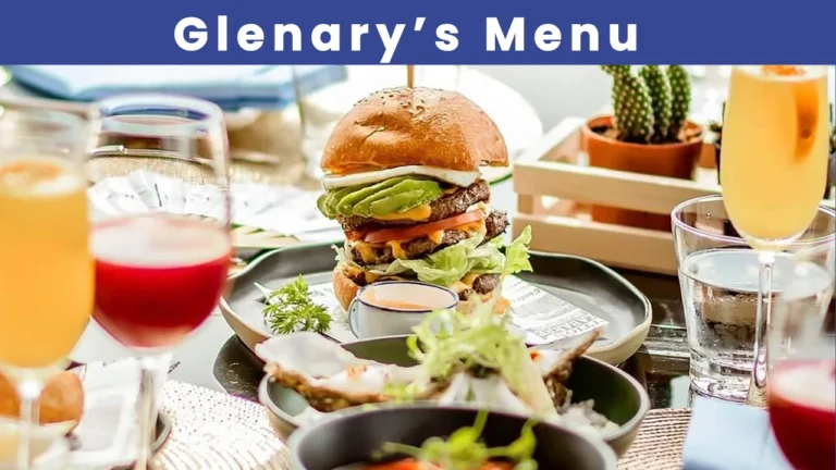 Glenary’s Menu