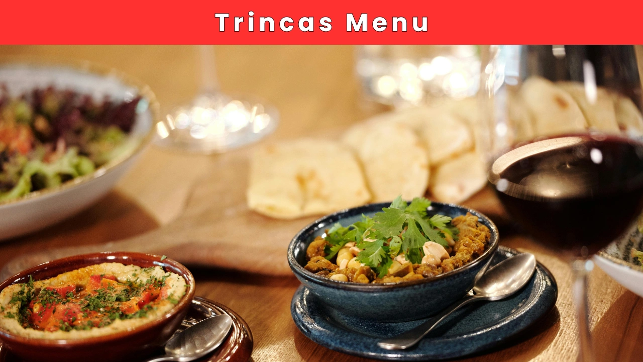 Trincas Menu