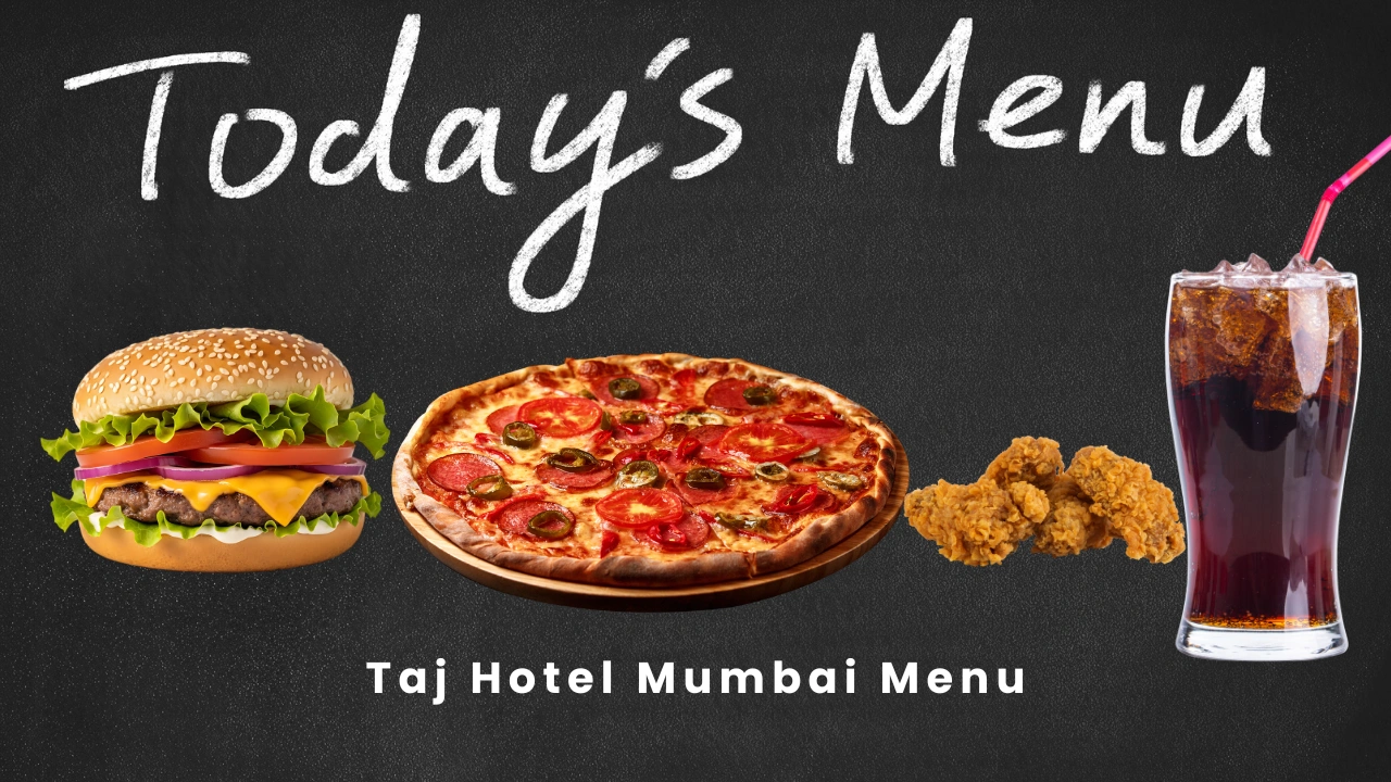 taj hotel mumbai menu