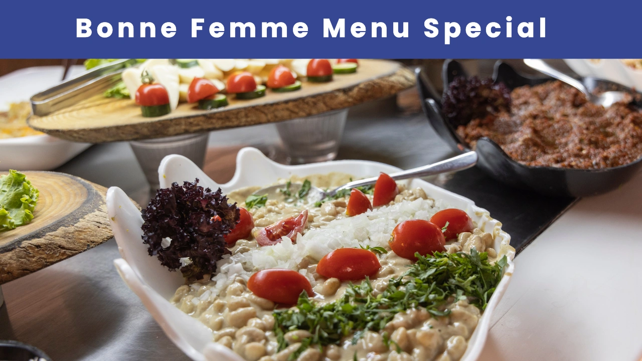 Bonne Femme Menu Special