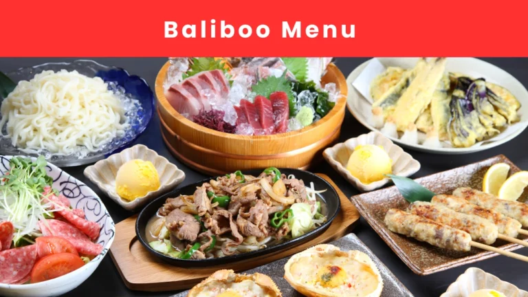 baliboo menu