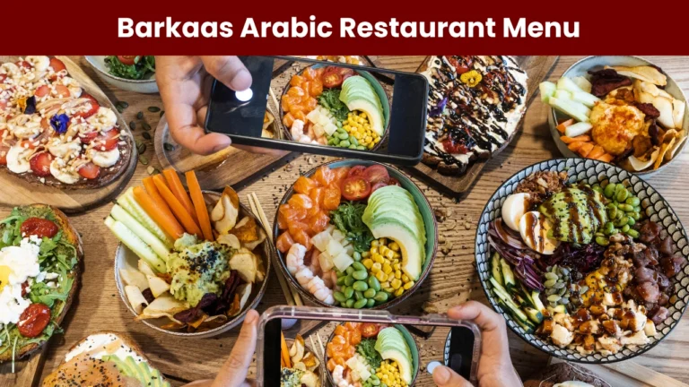 barkaas arabic restaurant menu