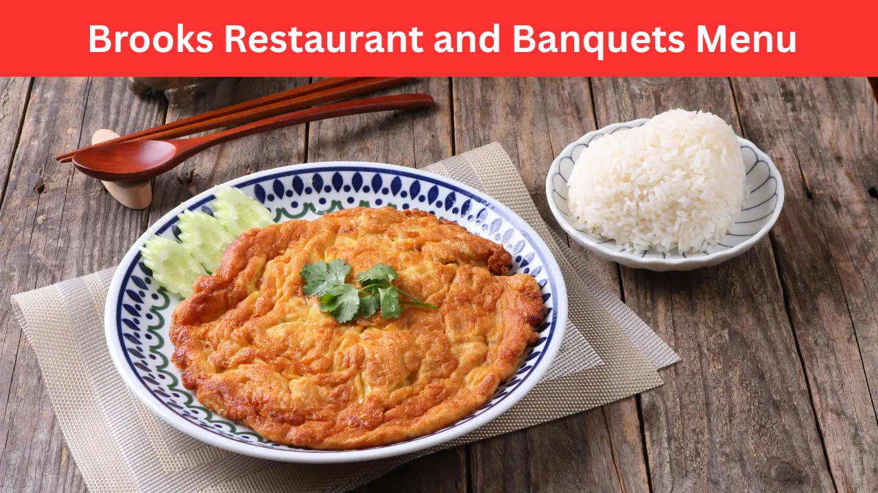 brooks restaurant and banquets menu