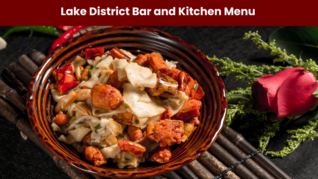 lake district bar and kitchen menu