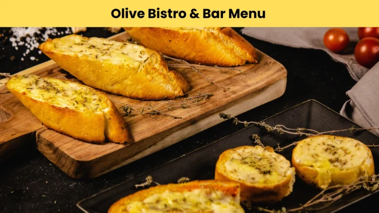 olive bistro & bar menu