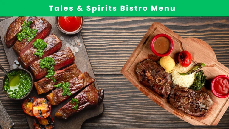 tales & spirits bistro menu