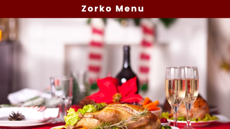 zorko menu
