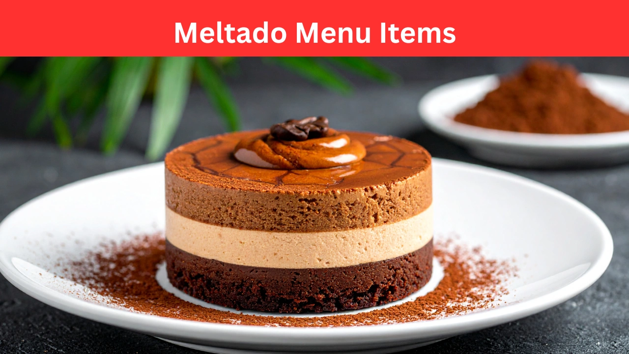 Meltado Menu Items