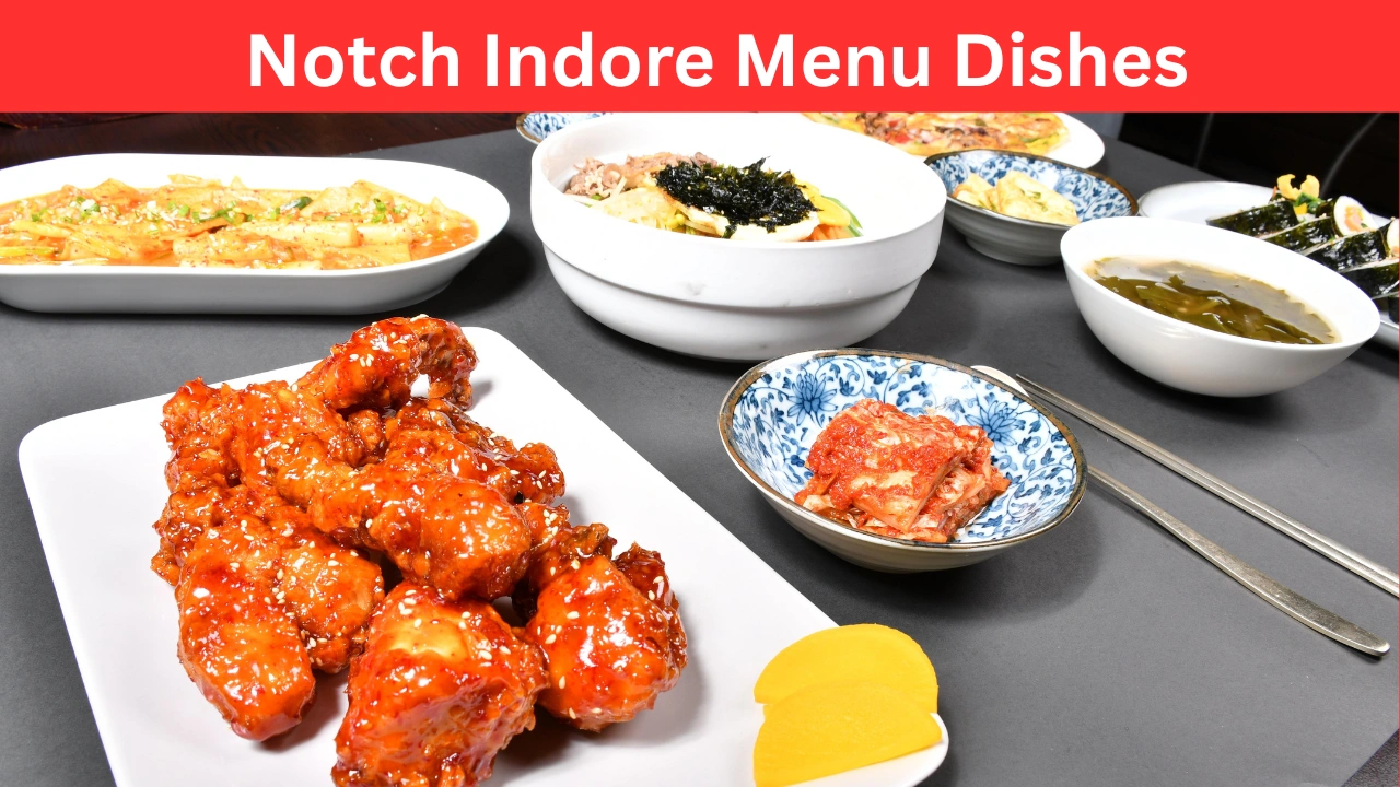 Notch Indore Menu Dishes