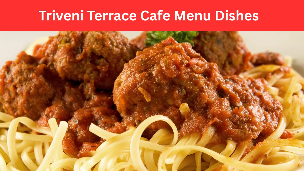 Triveni Terrace Cafe Menu Dishes