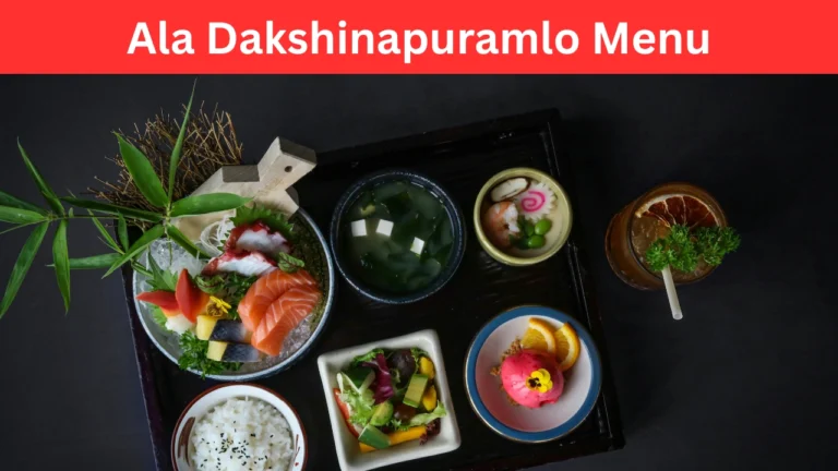 ala dakshinapuramlo menu