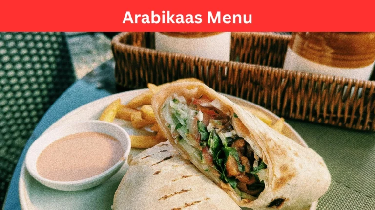 arabikaas menu