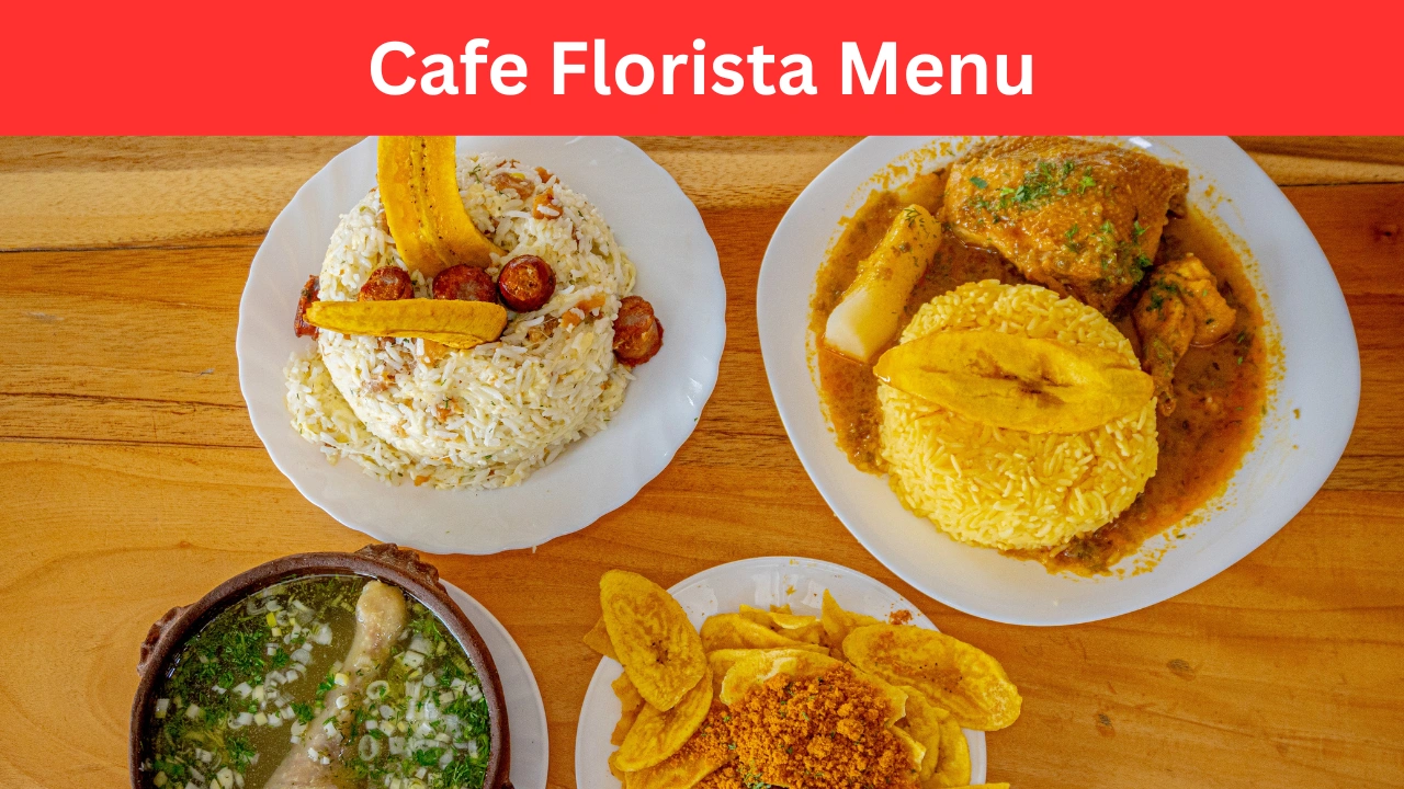 cafe florista menu