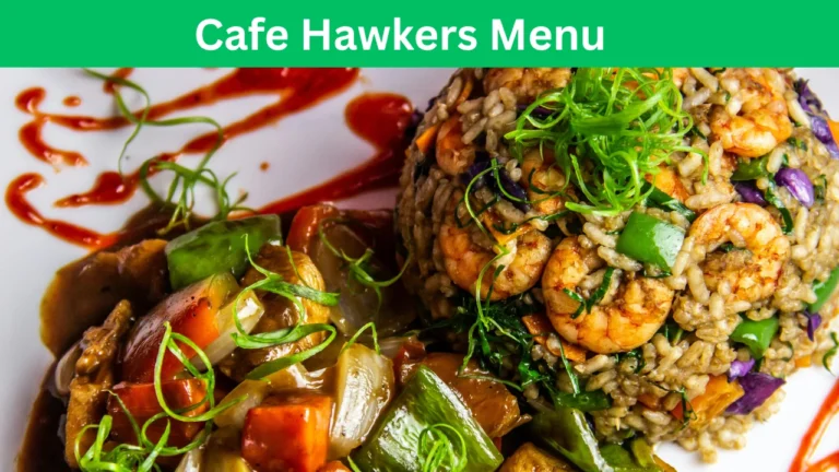 cafe hawkers menu