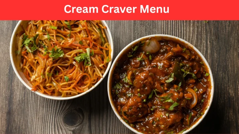 cream craver menu