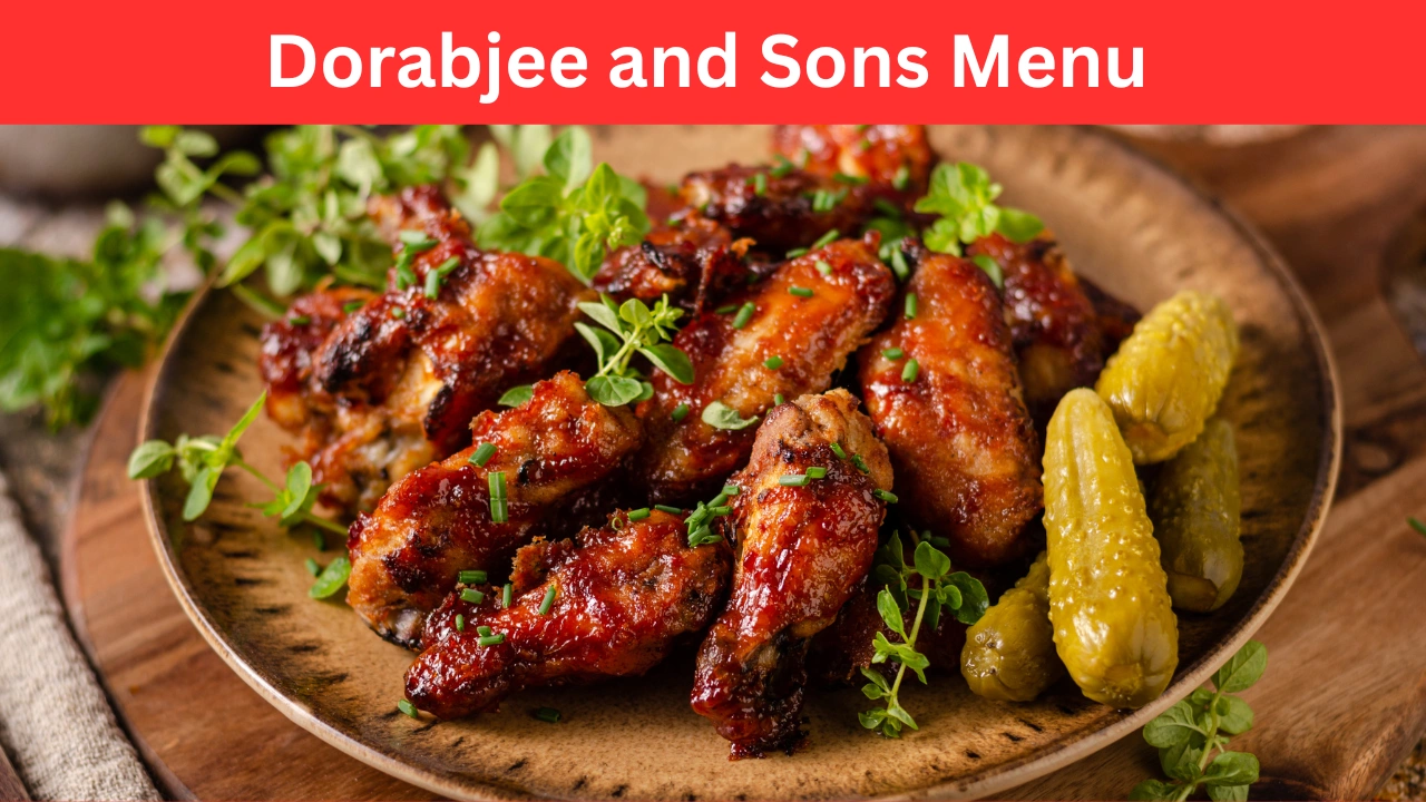 dorabjee and sons menu