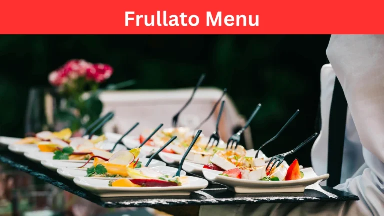 frullato menu