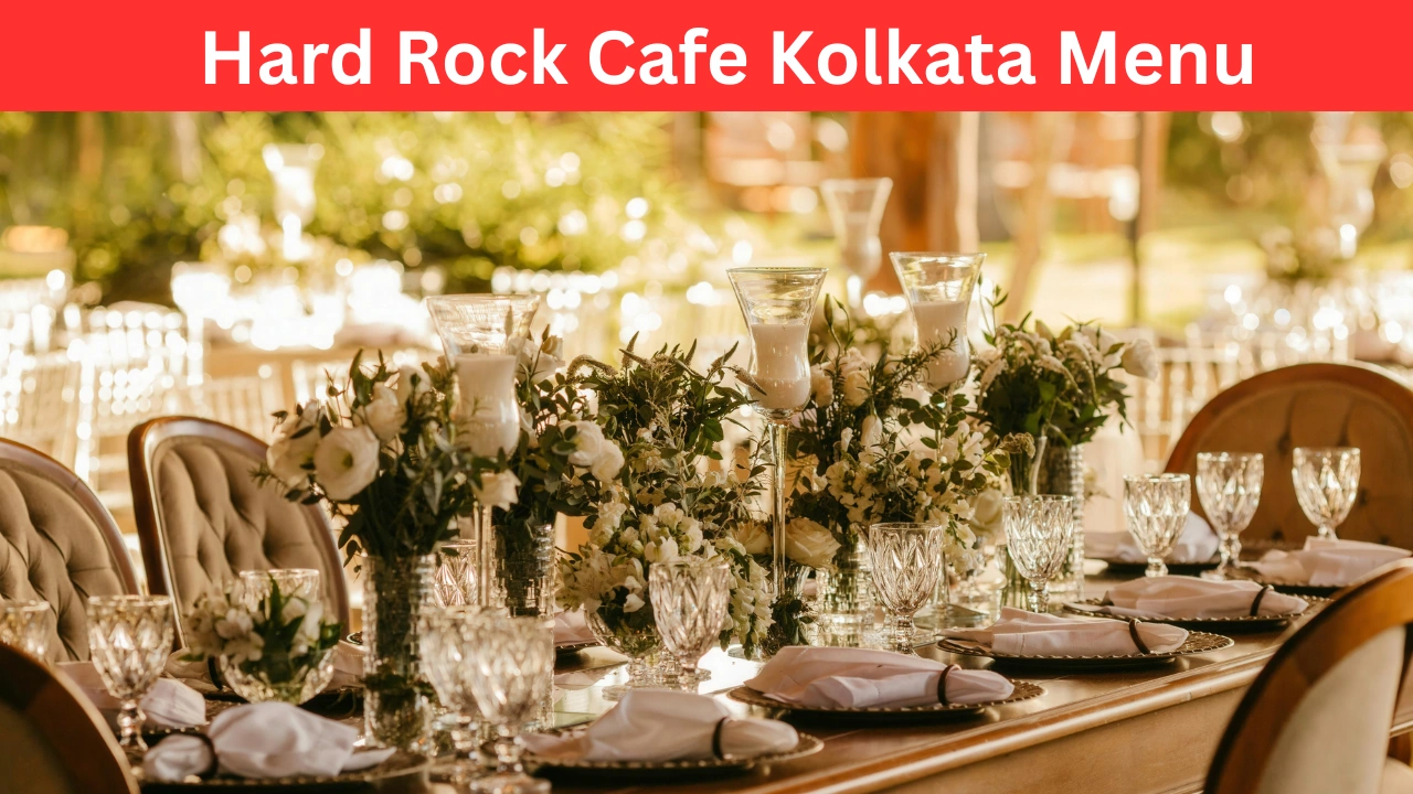 hard rock cafe kolkata menu
